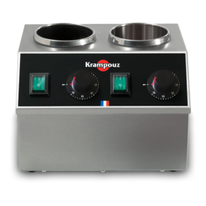 Chauffe chocolat chauffe sauce professionnel double Krampouz