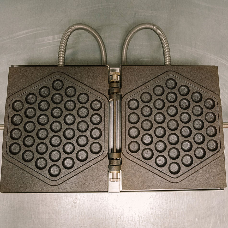 Fers de gaufrier bubble Krampouz