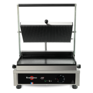 Multi contact grill - Appareil à panini medium plaques lisses striées Krampouz