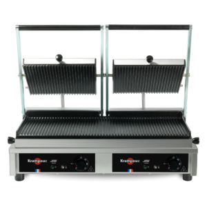 Multi contact grill - Appareil à panini large plaque striées Krampouz