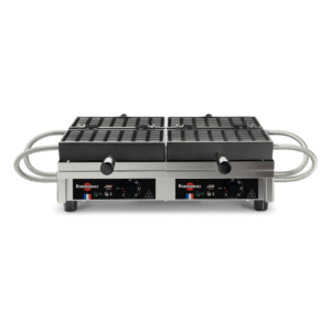 Gaufrier professionnel électrique 5x7 Bruxelles 180° double Krampouz