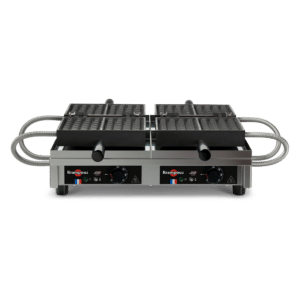 Gaufrier professionnel électrique 4x6 Liège Paty 180° double Krampouz