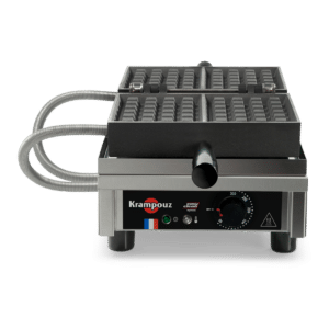 Gaufrier professionnel électrique 4x6 Bruxelles 180° simple A/A Krampouz