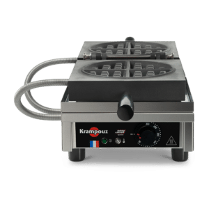 Gaufrier professionnel électrique Ronde 180° simple A/A Krampouz